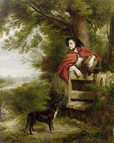 William Powell Frith A dream of the future oil painting picture